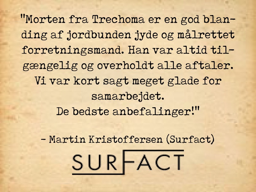 Surfact - Anbefaling