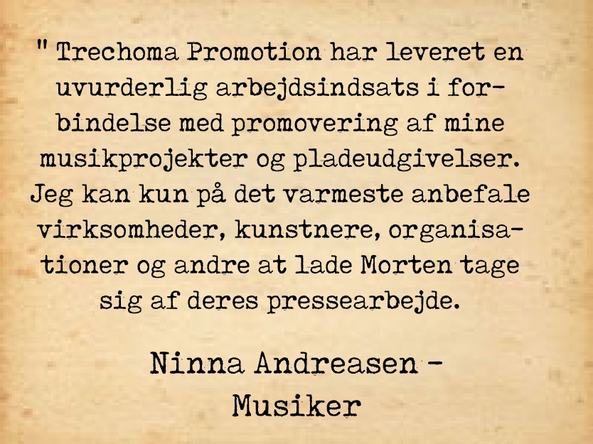 Ninna Andreasen - Anbefaling