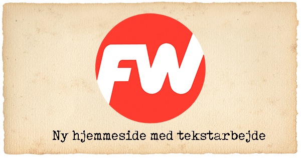 Hjemmeside til FW Rørteknik A/S