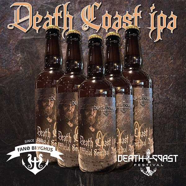 Death Coast etikette-design